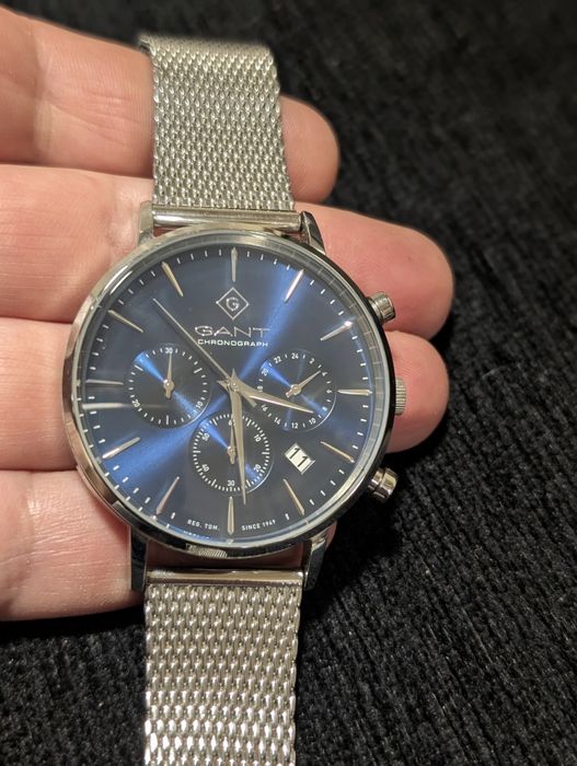 Relógio GANT Cronógrafo Original – Aço Inoxidável – Elegante