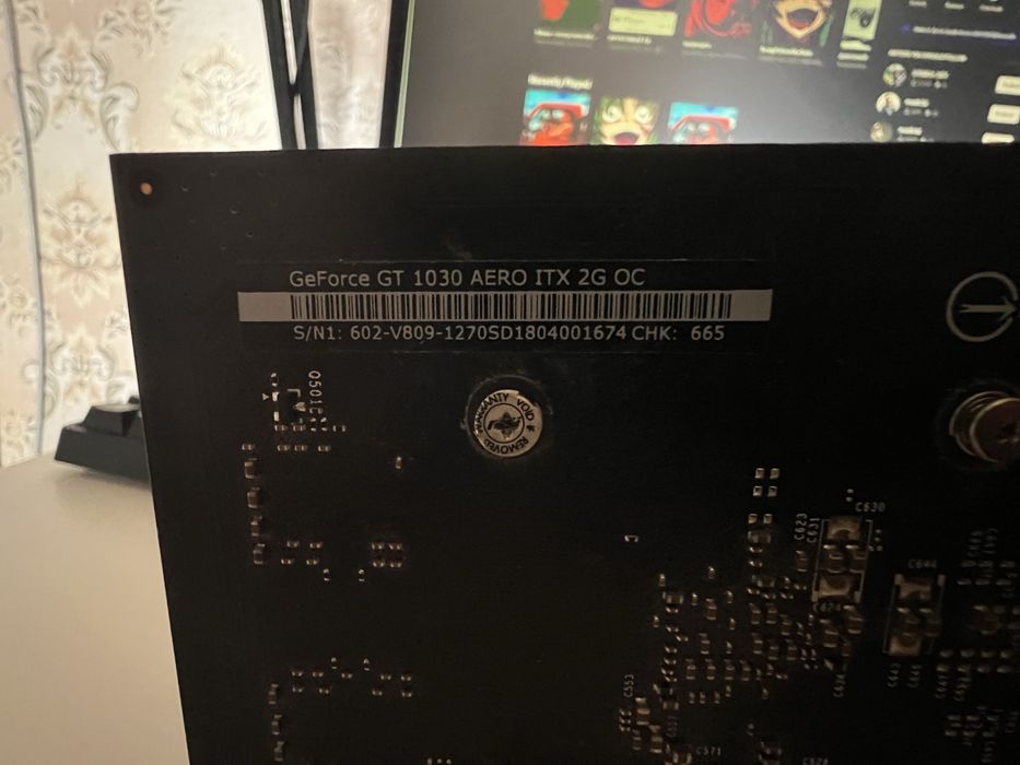 Aero MSI gt 1030 2gb