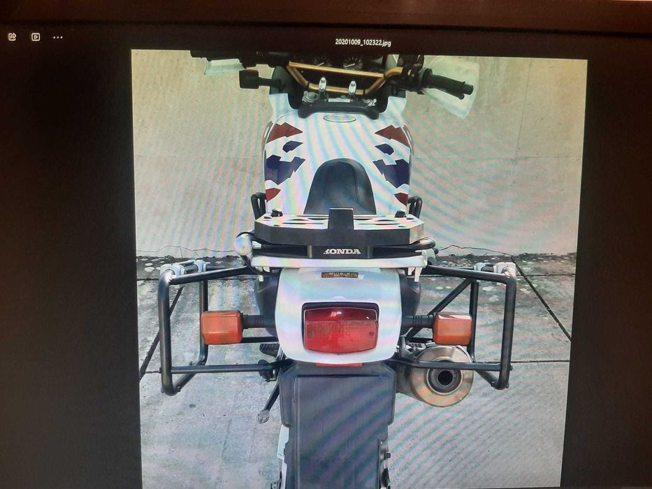Suporte ferros para malas laterais givi Trekker Africa twin xrv 750