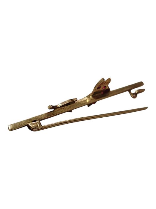 złota broszka 585/3,09 5cm