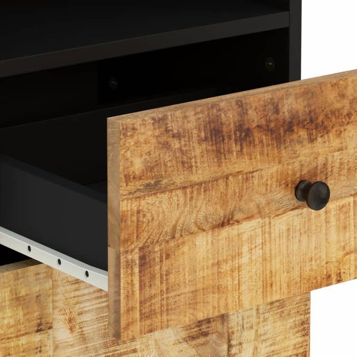 Vidaxl Szafka Łazienkowa, 38X33X160 Cm, Lite Drewno Mango