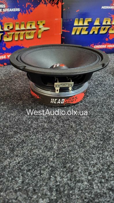 16см Оригінальні Kicx HeadShot M65/динаміки в авто/колонки/350Вт