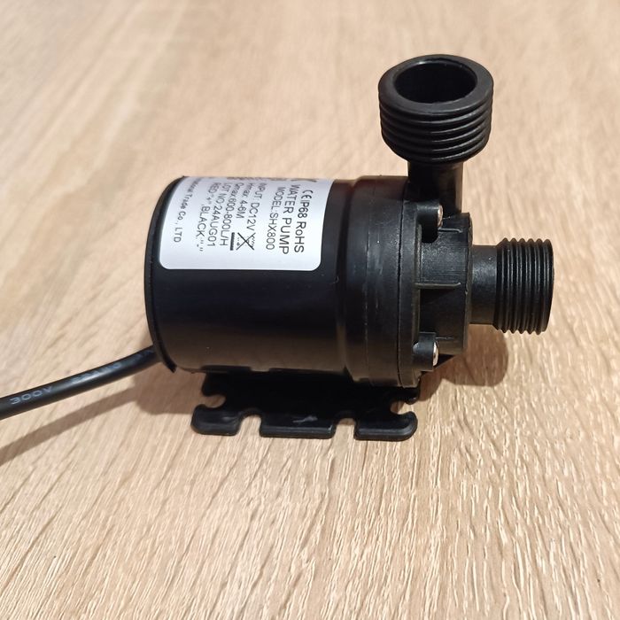 Насос помпа безщітковий для води 12V 19W
600 л/год