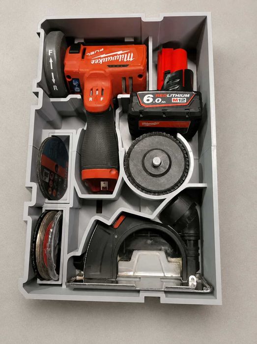 Вставка вкладиш для інструменту Milwaukee Packout M12 (2522-20) (FCOT-422X FUEL)