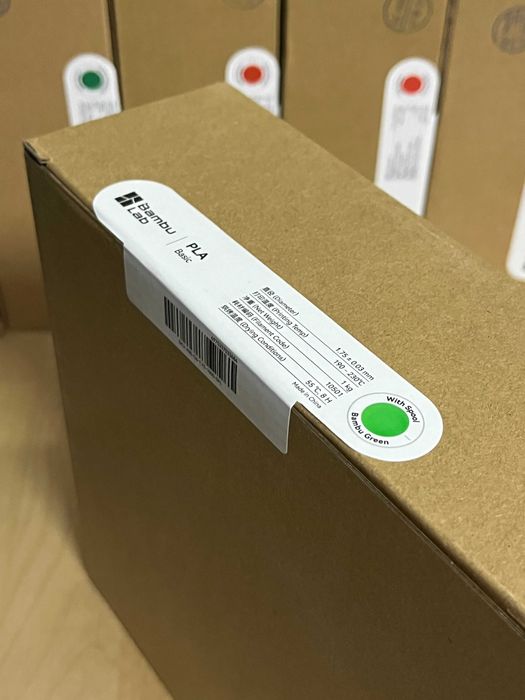 Filamento Bambu Lab PLA / PETG 1kg com Bobine – Novo a estrear