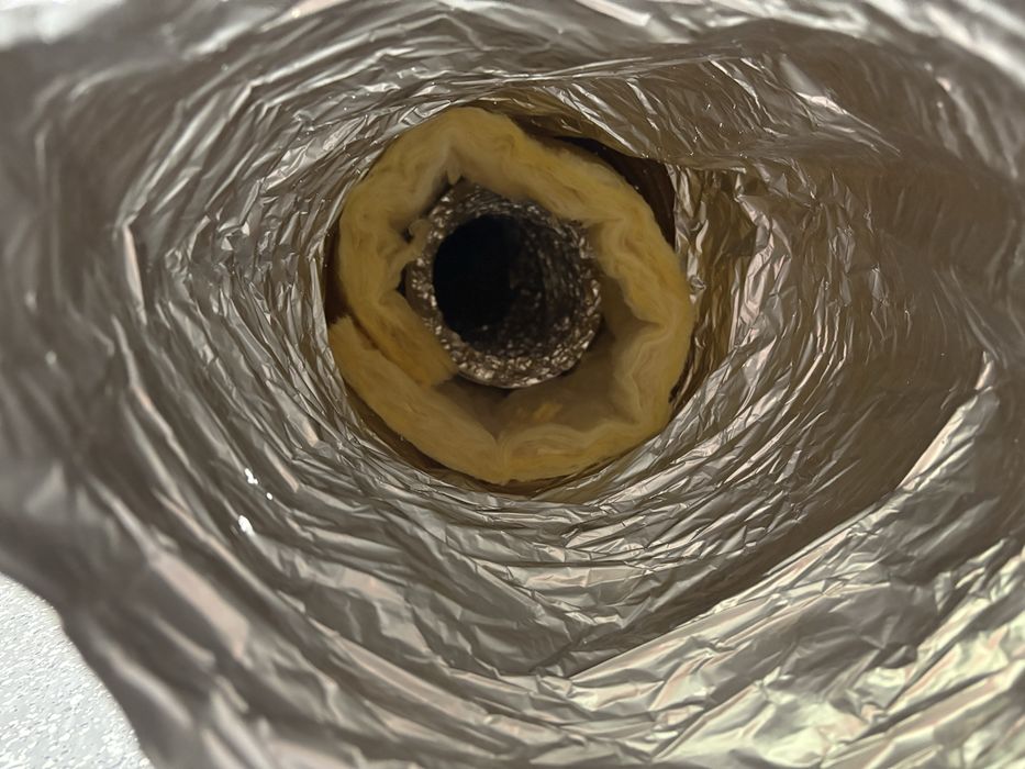 Przewod wentylacyjny izolowany do DGP, wentylacji