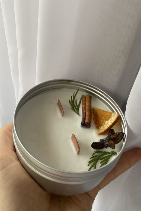 Аромасвічка соєва ручна робота