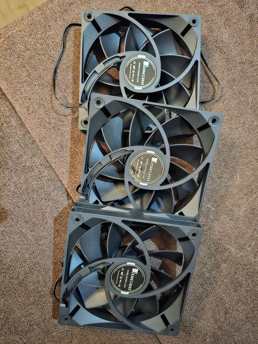 Komputerowe wiatraki jonsbo 120mm