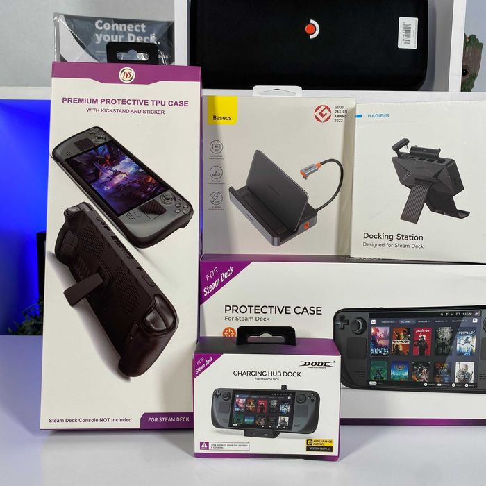 Док Станція Для Стім Дек Baseus для Steam Deck Dock Басеус USB-C HDMI Нова