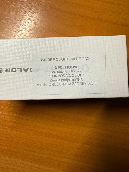 Ліхтар підствольний з ЛЦВ Olight Baldr Pro для АК, AR15 на пікатінні