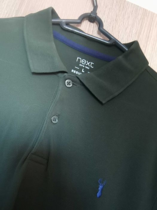 Koszulka Polo Butelkowa Zieleń Next L