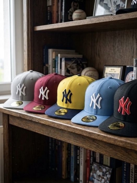 Wyprzedaż prywatnej kolekcji czapek New Era 59FIFTY - bordowa