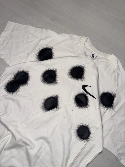 Футболка OFF-WHITE x Nike Spray Dot T-shirt White