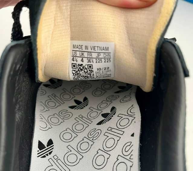 Adidas Campus buty damskie 80s czarne srebrne 36 2/3 nowe oryginalne