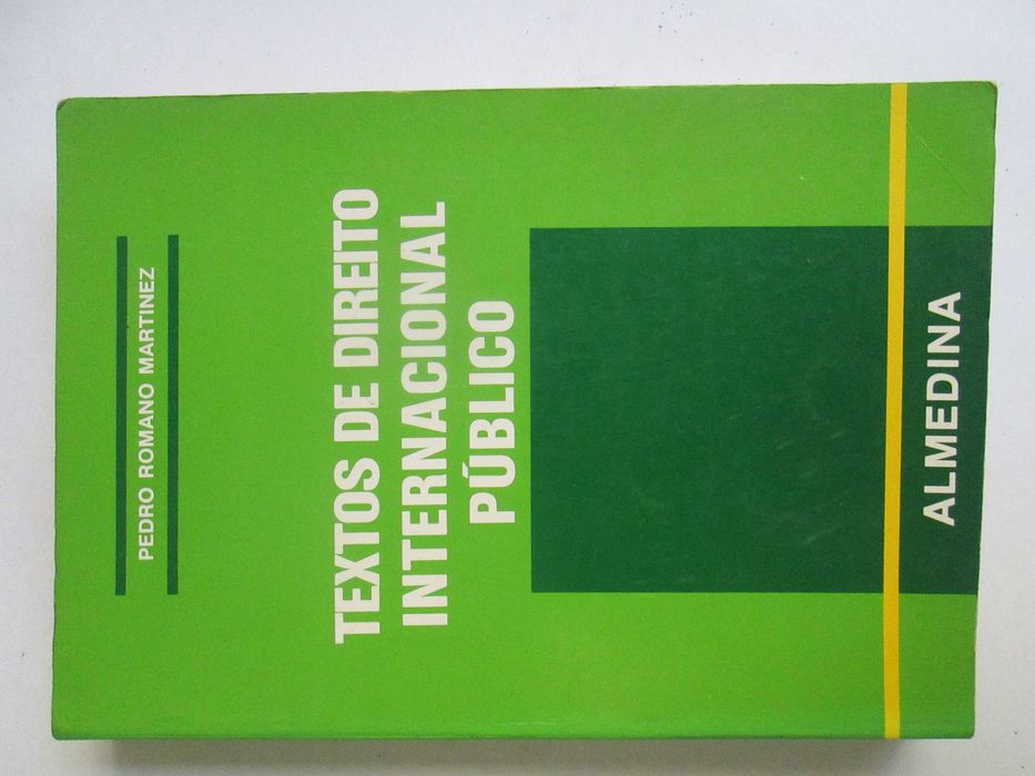 Textos de Direito Internacional Público, de Pedro Romano Martinez