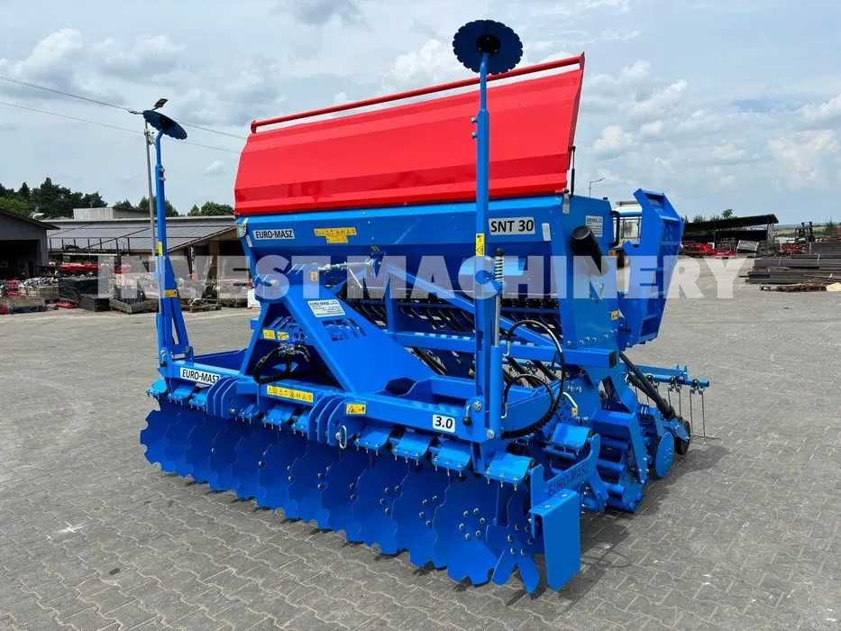 Agregat uprawowo-siewny, bezorkowiec nabudowany 3m brona siewnik NOWY