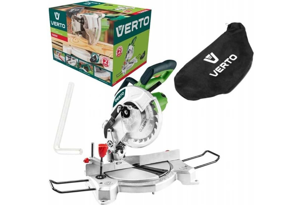 Pilarka piła ukosowa ukośnica 1500 W tarcza 210 x 30 mm VERTO 2510