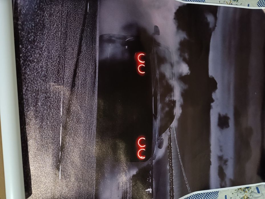 Вінтажний суперкар холстовий друк