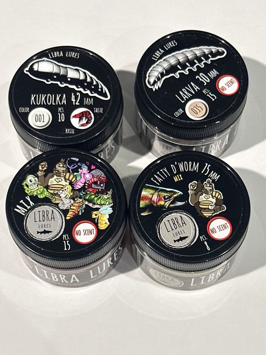 Zestaw 4 przynet libra lures