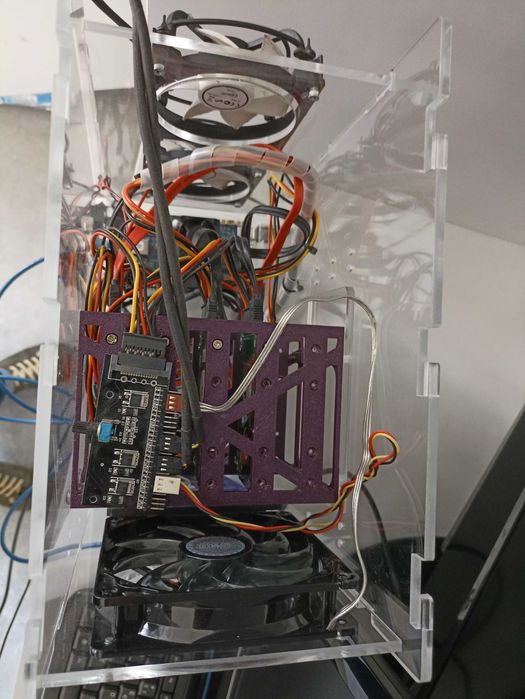 ROCKPro64 4GB Single Board + 64GB eMMC + Caixa + fonte + 4 discos64729768122883123