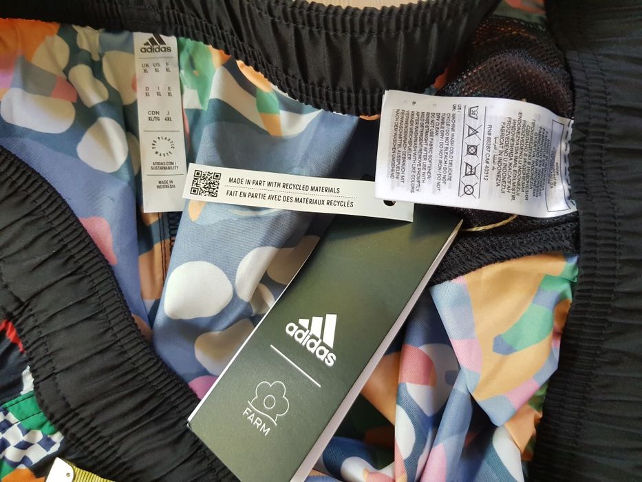 Adidas Farm NOWE szorty sportowe spodenki XL floral kąpielówki nike