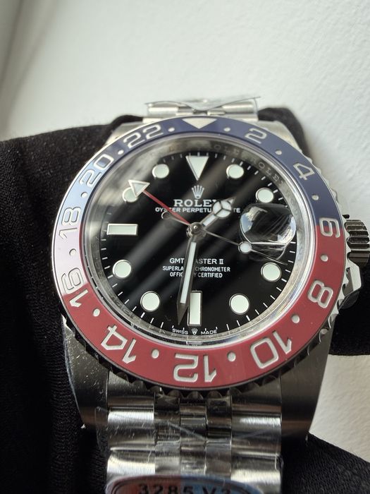 Годинник Rolex GMT Pepsi 40мм Ролекс
