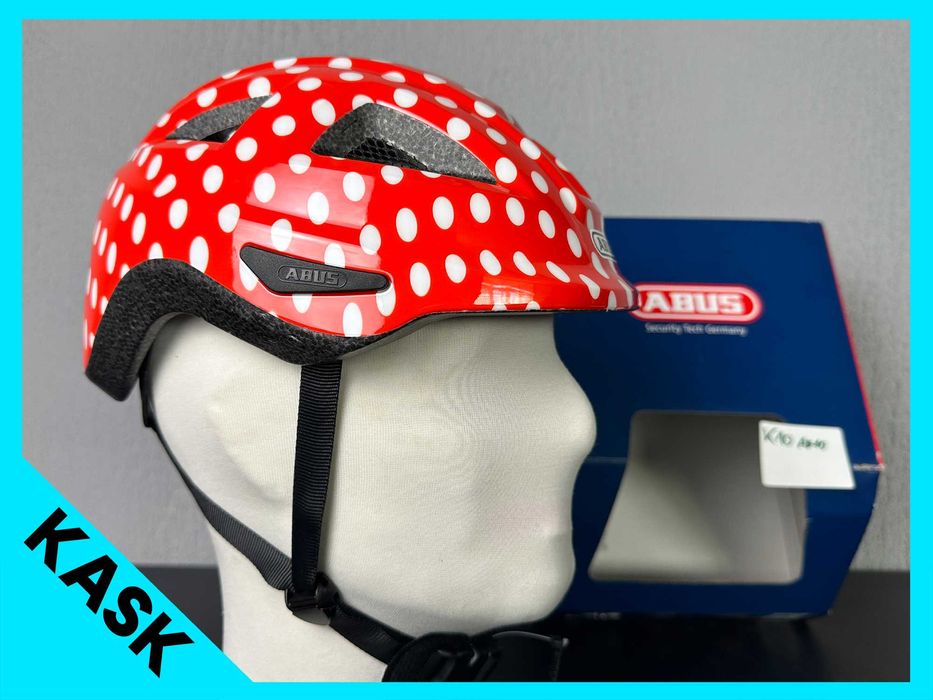 Kask ABUS Anuky 2.0 red spots M
