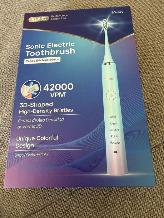 Elektryczna soniczna szczoteczka do zębów Saego