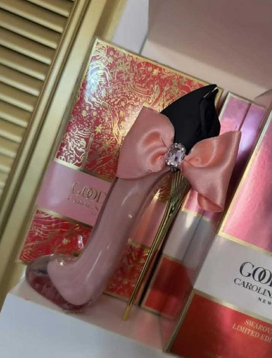 80ml.-Damskie perfumy bucik szpilka różowe Good Girl,