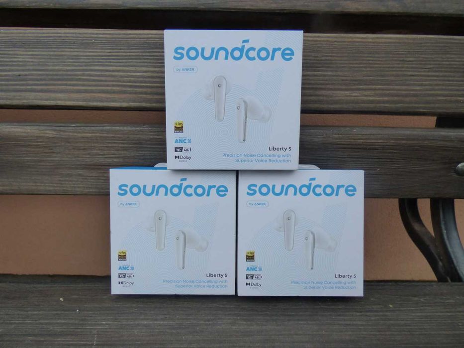 Навушники Anker SoundCore Liberty 5 White