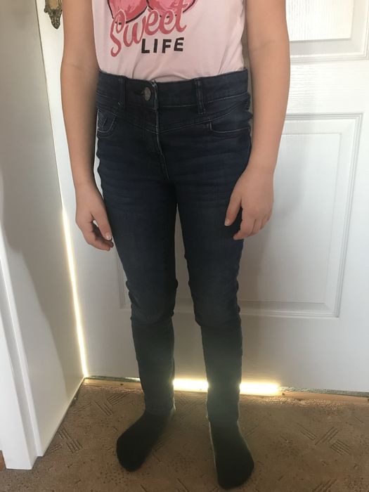 Paczka ubrań dziewczynka 128