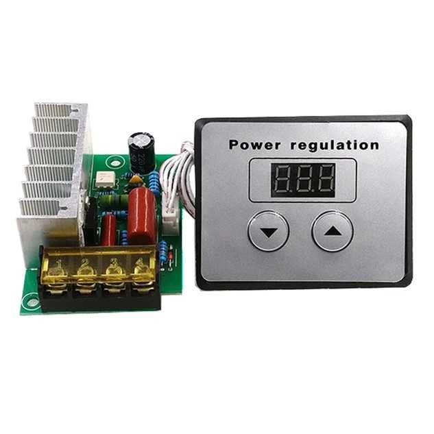 Dimmer potenciómetro 220v 4000w eletrónico digital