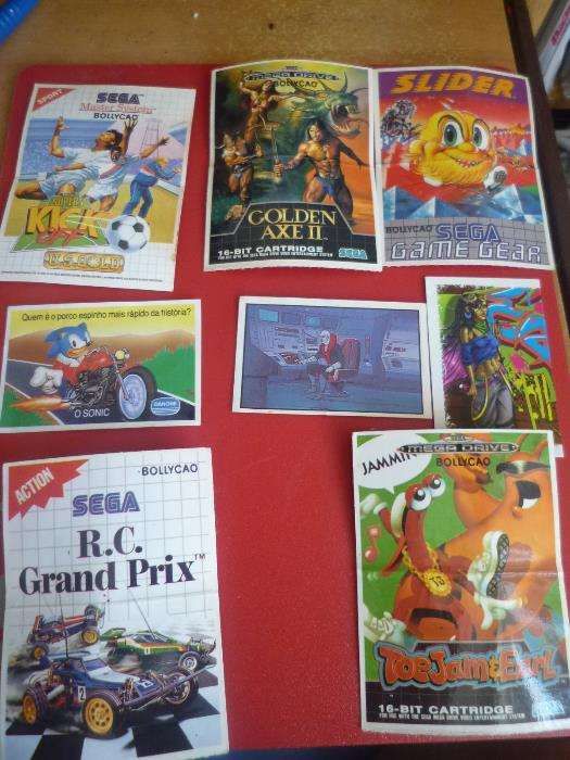 Cromos Bollycao da Sega e do Sonic