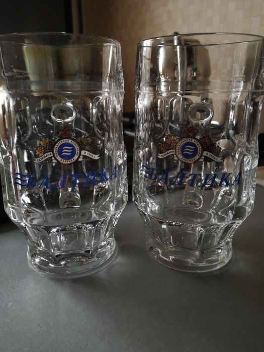 Пивные бокалы Балтика 0,5 л.