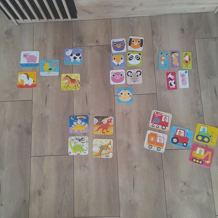 5x kompletów puzzli Czu-Czu