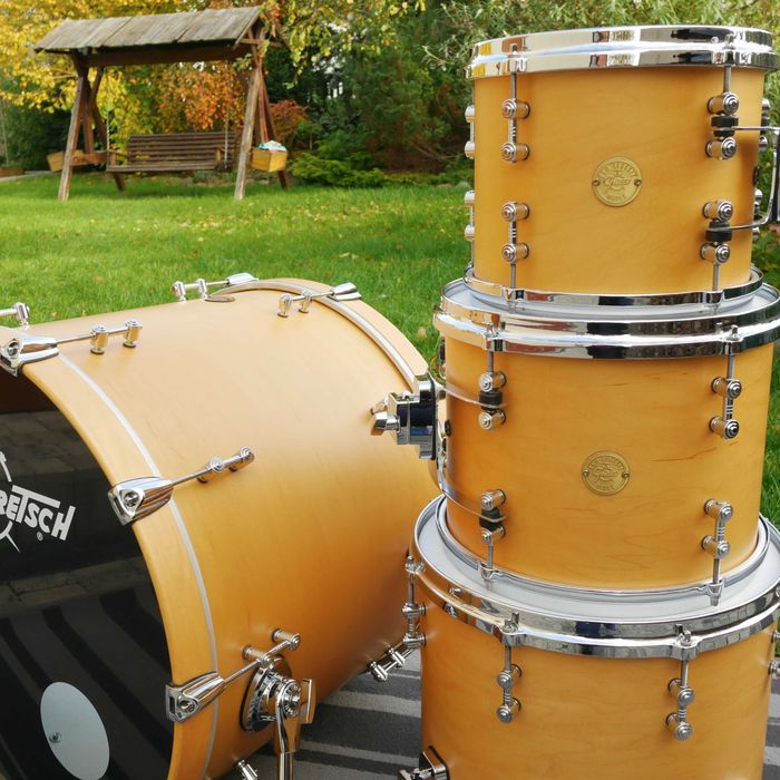 ‼️ Perkusja Gretsch New Classic 22", 10", 12", 14" Satin Natural ‼️