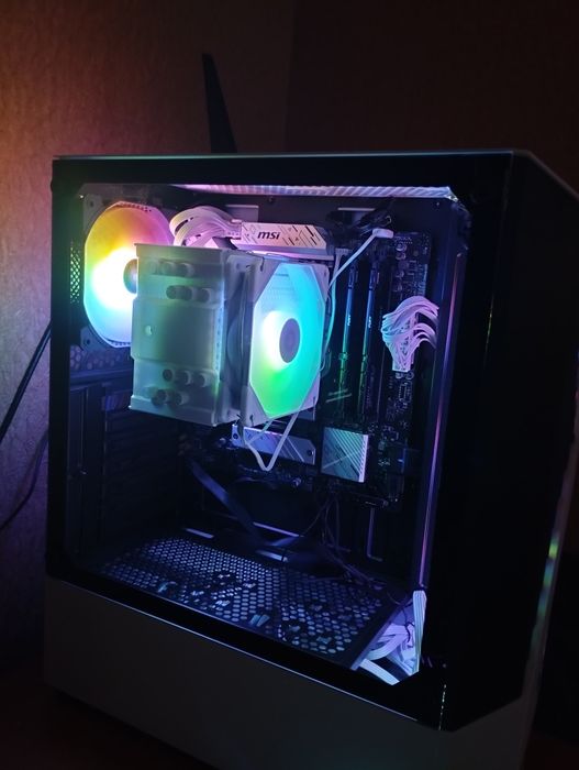 ПК,R7 7600x, Rx 9060 xt 16gb,32gb DDR5, MSI 650W, SSD m2 1tb