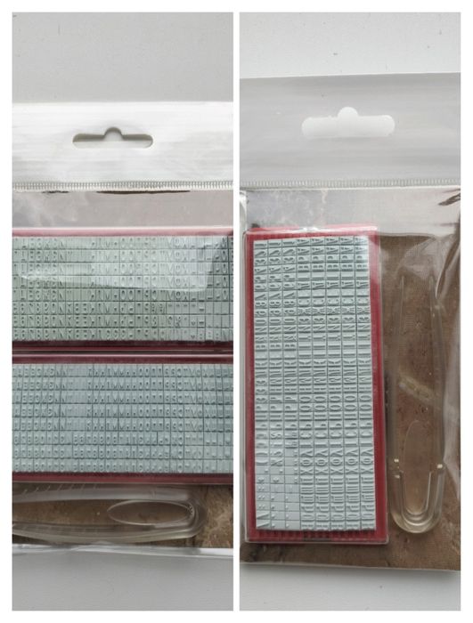 Самонаборный штамп Colop 2400, S 600, запасные кассы букв TRODAT