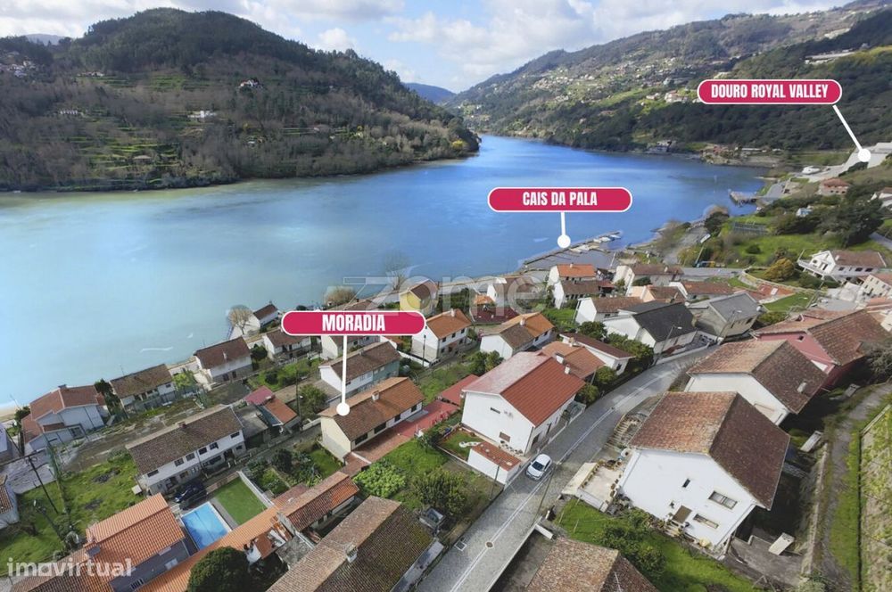 Moradia T4 | 100 m Rio Douro | Pala – Ribadouro