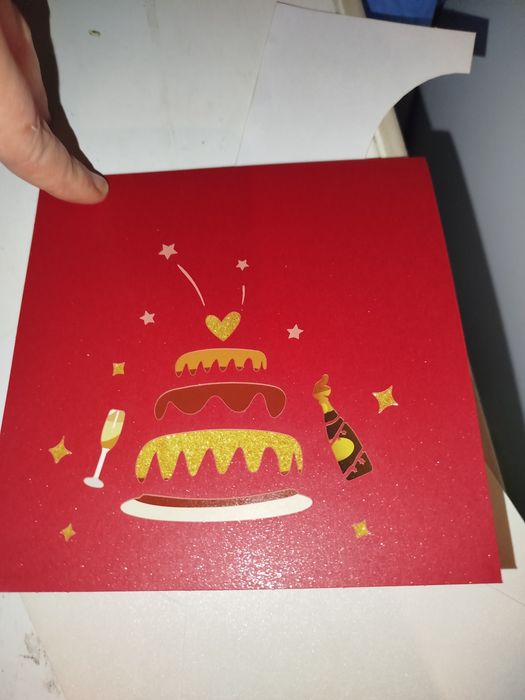 Urodzinowa kartka 3d
