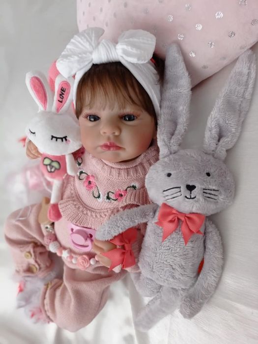 Lalka w typie Reborn z wyprawką prezent lala