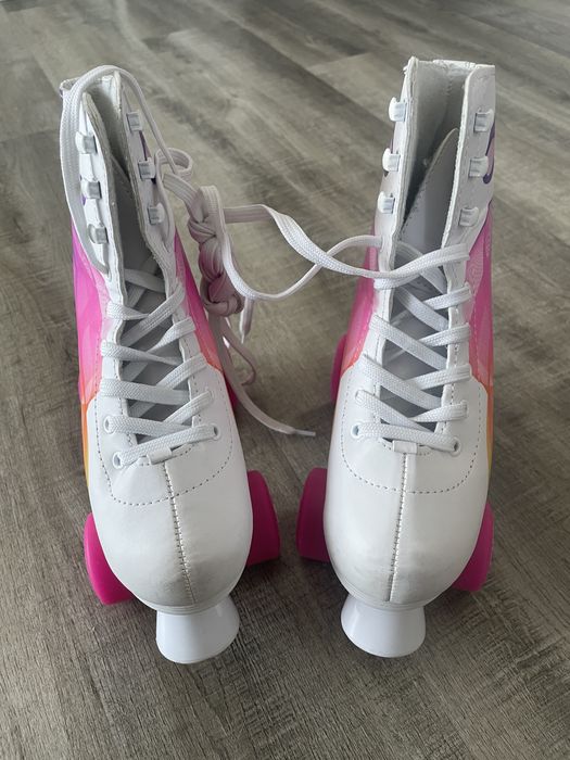 Wrotki Raven Serena, Orange - Pink, rozmiar: 31 - 34