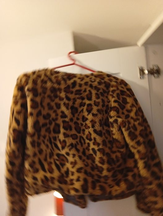 Casaco padrão animal