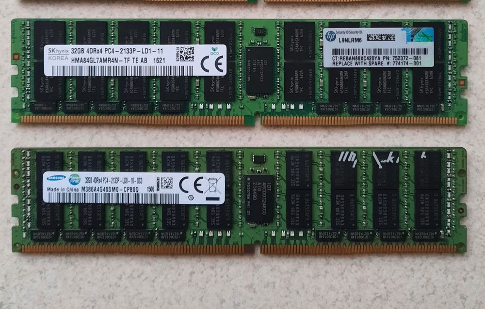 Серверна оперативна памʼять DDR4 ECC RDIMM 32GB