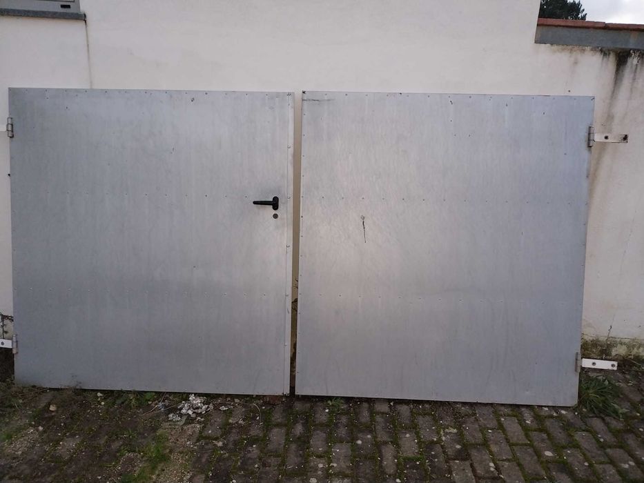 Portao exterior chapa zincado (2,82x1,52)