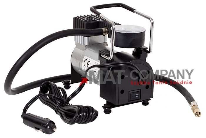 Solidny Metalowy kompresor samochodowy 12V