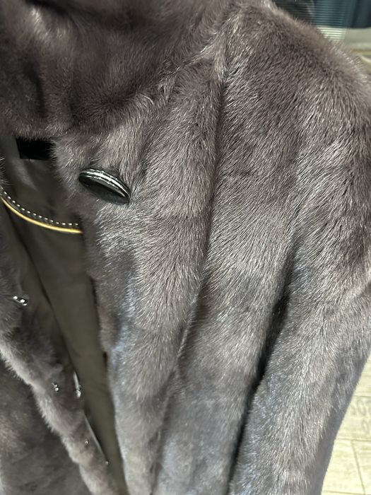 Норкова шуба Kastoria furs розмір М-L