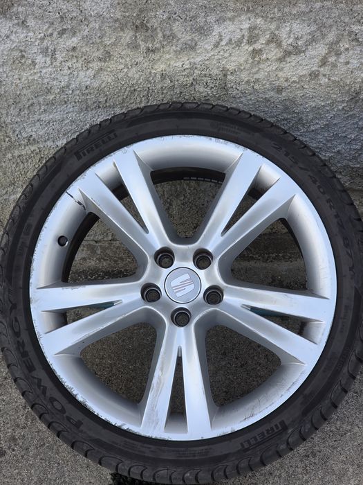 Jantes seat 5x100 R17 com pneus