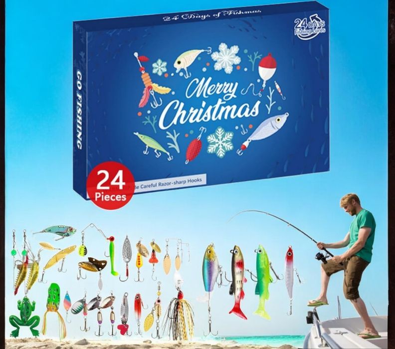 Рибацький адвент-календар/ адвент календар для рибалки