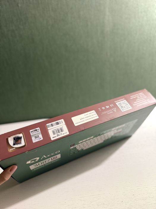 Клавіатура Akko 3087DS Matcha Red Bean
